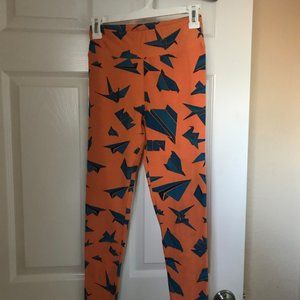 Lularoe OS Leggings Airplanes